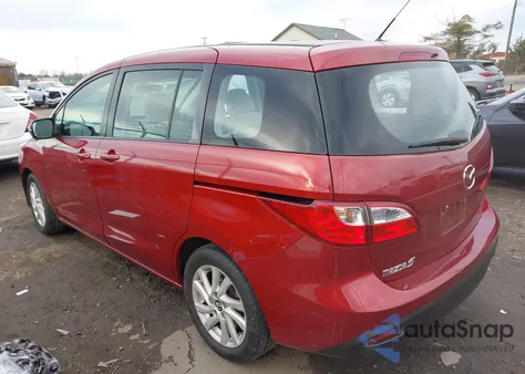 2013 Mazda Mazda5 Sport из США, поврежденный, VIN JM1CW2BL8D0154797